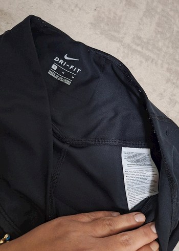 m Beden Siyah Nike Baskılı Kadın Tayt