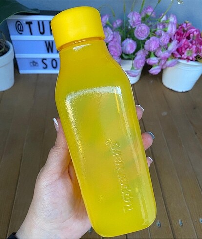 Eco Şişe Suluk 500 ml Turuncu Kare
