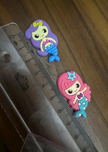 Deniz Kızı silikon toka obje - Görsel 2