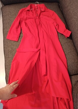 m Beden kırmızı Renk Kırmızı elbise 