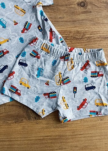 6-9 Ay Beden Lcwaikiki Erkek Bebek Alt Ust Set Pijama