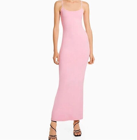 Bershka bershka pembe elbise