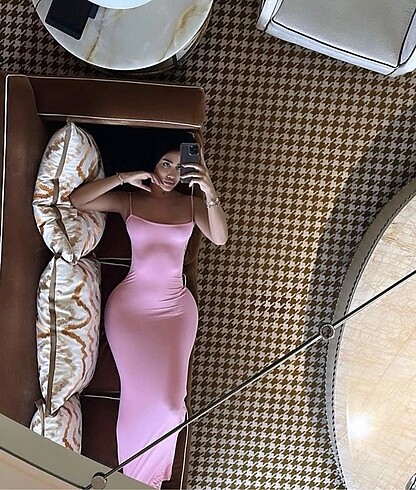 s Beden bershka pembe elbise