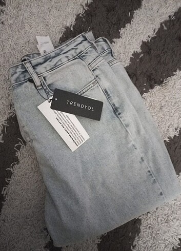 xl Beden mavi Renk TRENDYOLMİLLA JEANS ETIKETLI SIFIR