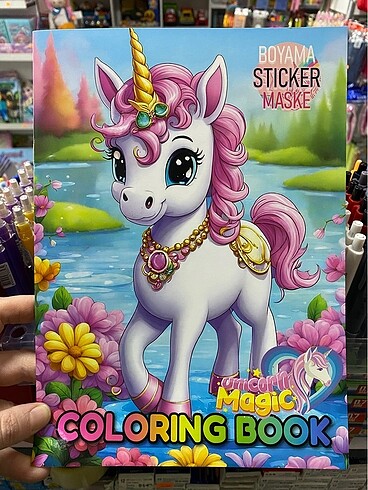Poni boyama kitabı