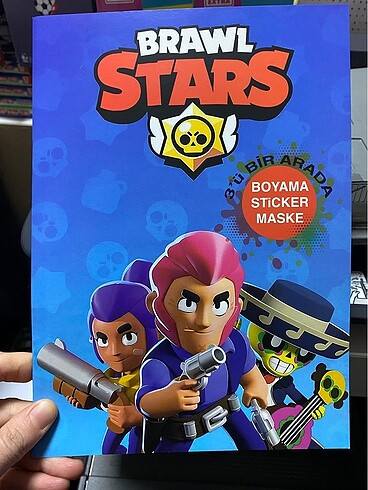 Brawl stars boyama kitabı