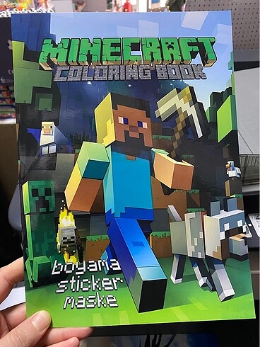 Mınecraft boyama kitabı
