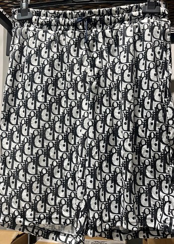 Gri Baskılı Erkek Mini Şort - Görsel 2