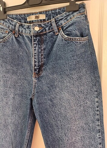 m Beden mavi Renk Mom Jean