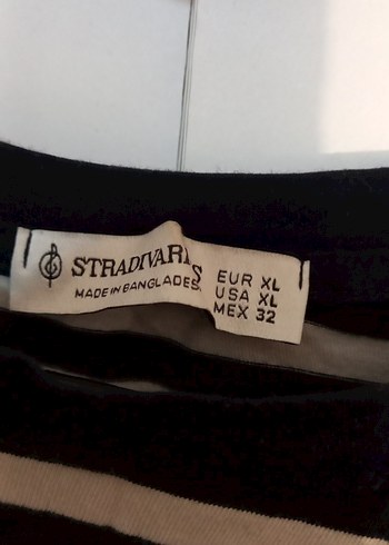 ÜCRETSİZDİR Siyah çizgili Tişört - Görsel 4