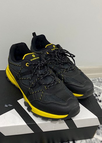 Siyah Sarı Spor Sneaker Erkek Ayakkabı - Görsel 2