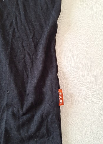 Siyah Baskılı Kadın Atlet - Görsel 5