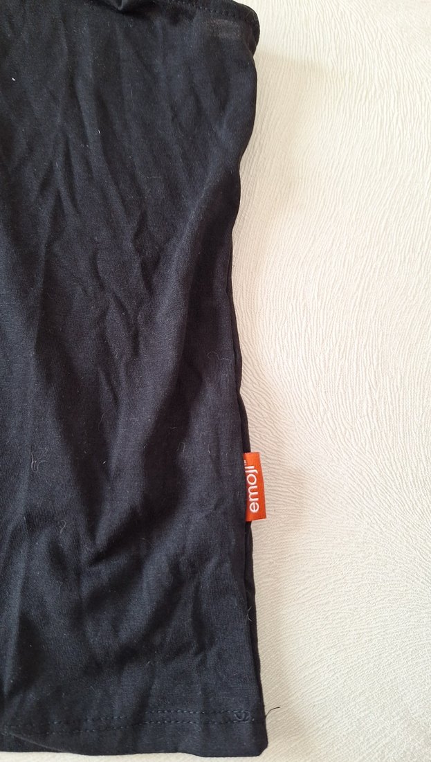 Siyah Baskılı Kadın Atlet - Görsel 5