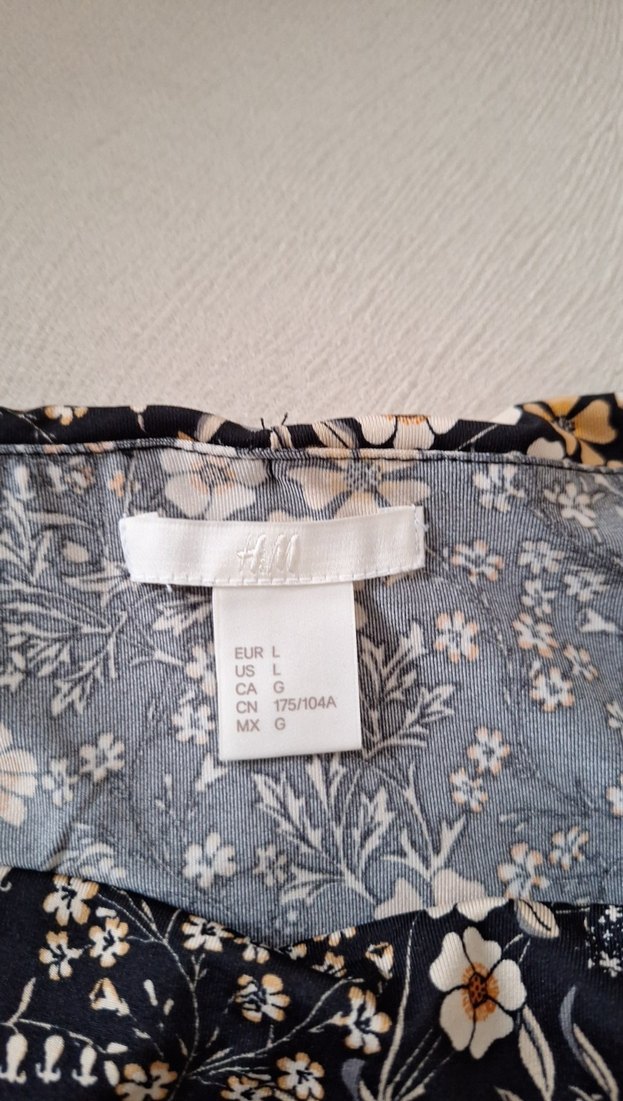 Bohem Çiçek Desenli Uzun Kollu Bluz - Görsel 3