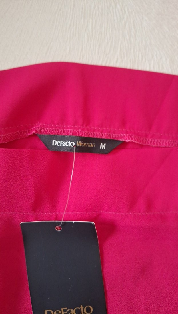 Pembe Askılı Kadın Bluz - Görsel 5