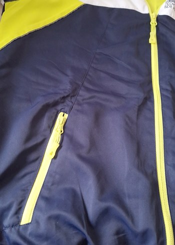 cocuk Spor Mavi Rüzgarlık Fermuarlı - Görsel 4