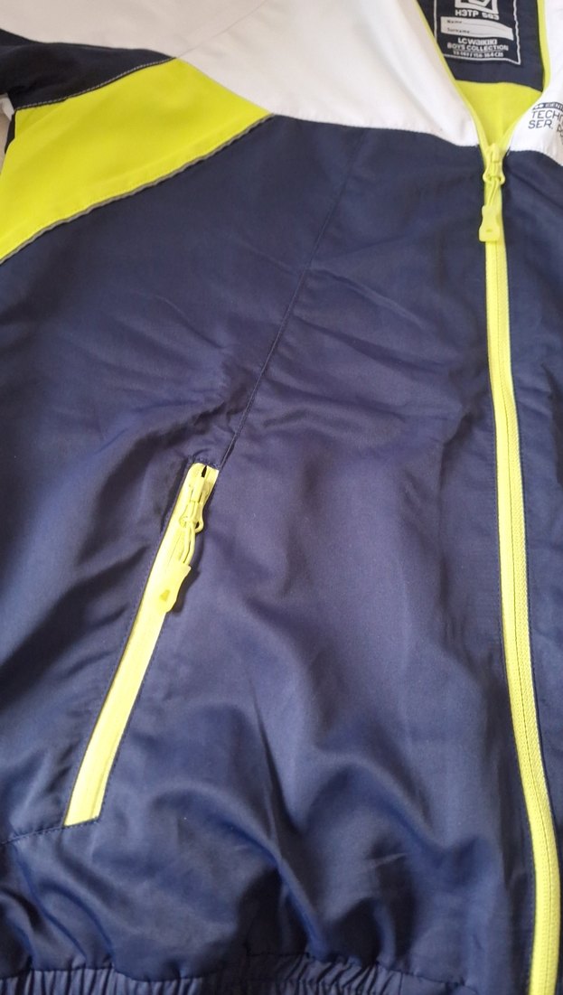 cocuk Spor Mavi Rüzgarlık Fermuarlı - Görsel 4