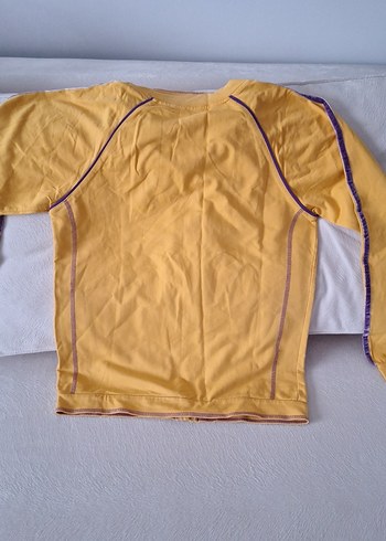 Sarı Fermuarlı Kız Çocuk Ceket - Görsel 4