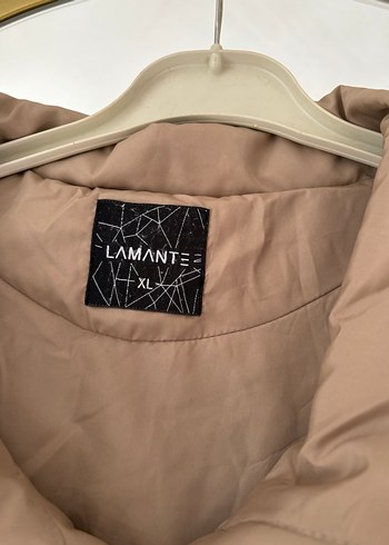 Bej Uzun Keten Ceketi Fermuarlı - Görsel 3