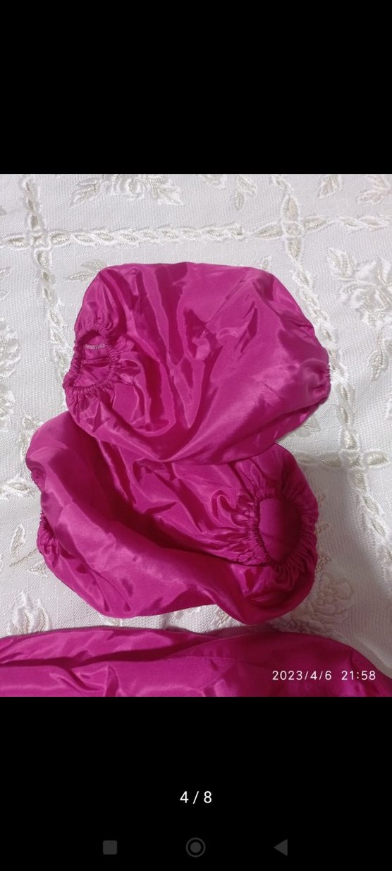 Parlak Pembe Mini Straplez Elbise - Görsel 4