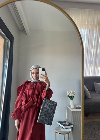 Nar çiçeği Uzun Kollu Salaş Kadın ikili takım Inst byedaceylan