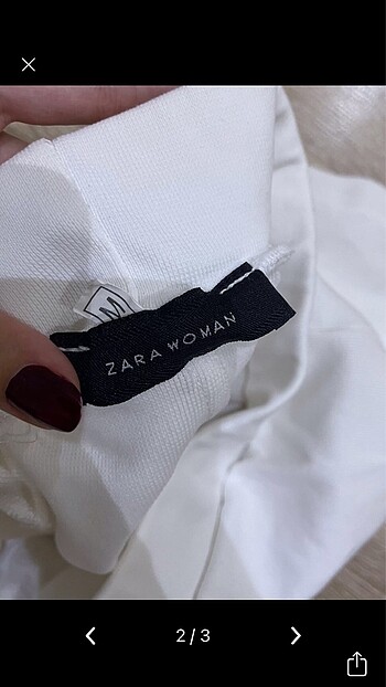 Zara zara şort etek