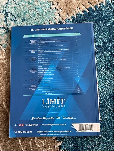  Limit yay tarih 11.sinif soru ve konu anlatim