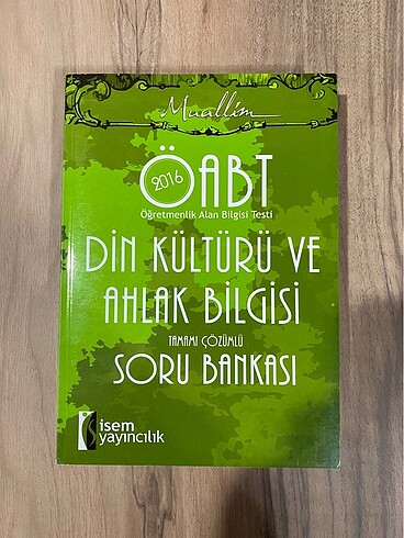 Öabt Din Kültürü Soru Bankası