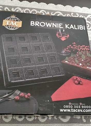 Taç Browni kek kalibi 