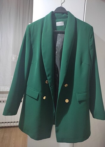 xl Beden yeşil Renk Kadın takım elbise