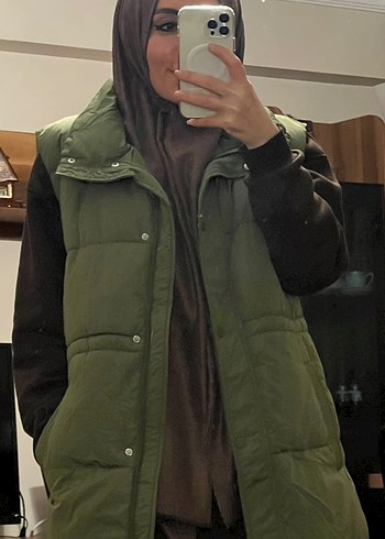 STRADİVARİUS ŞİŞME YELEK - Görsel 5