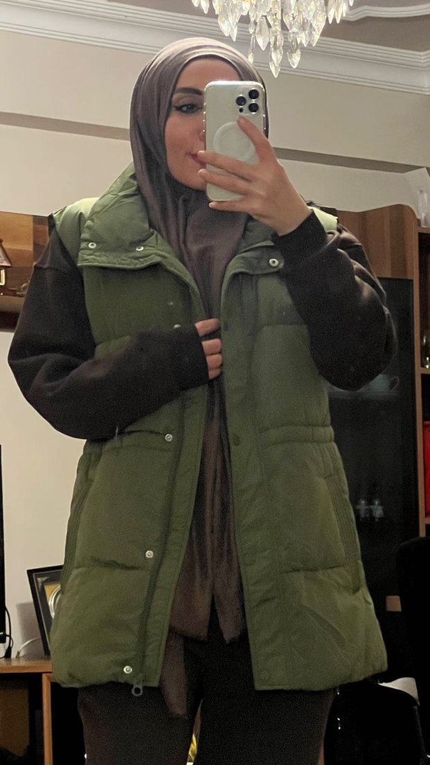 STRADİVARİUS ŞİŞME YELEK - Görsel 3