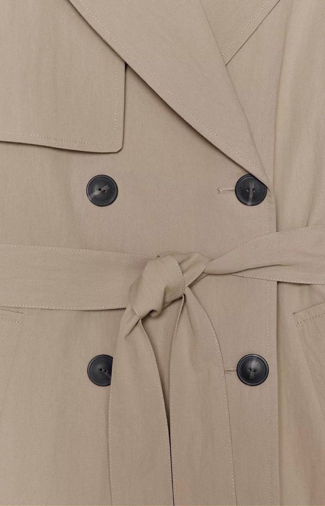 Zara Kemerli Kadın Trençkot - Görsel 3