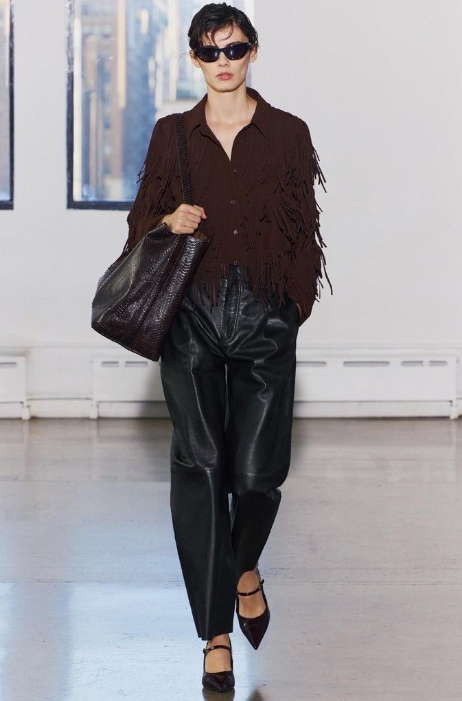 Zara zwcollection püsküllü gömlek - Görsel 4