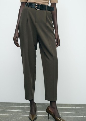 Zara carrot fit pantolon - Görsel 2