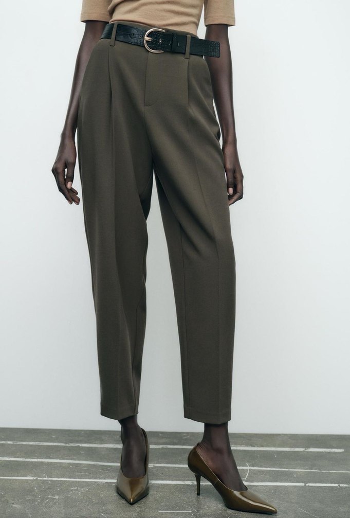 Zara carrot fit pantolon - Görsel 2