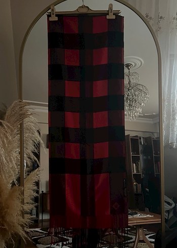 İpek evi desenli şal - Görsel 6