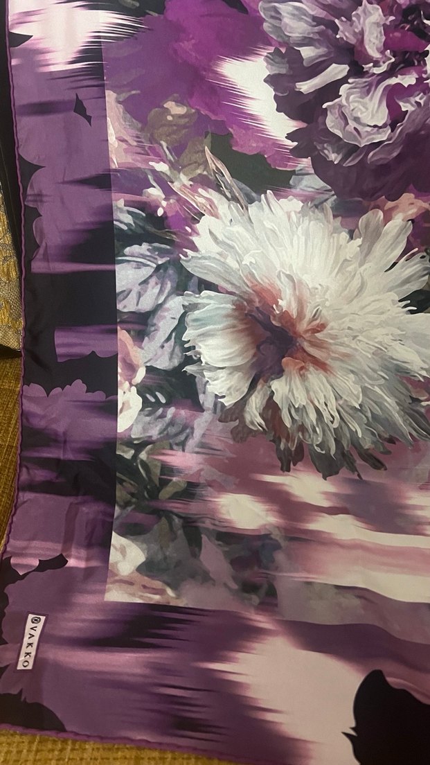 VAKKO TWİL İPEK EŞARP - Görsel 2