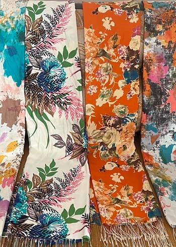 İPEKEVİ DESENLİ ŞAL - Görsel 3