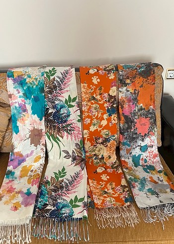 İPEKEVİ DESENLİ ŞAL - Görsel 4