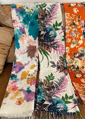 İPEKEVİ DESENLİ ŞAL - Görsel 6