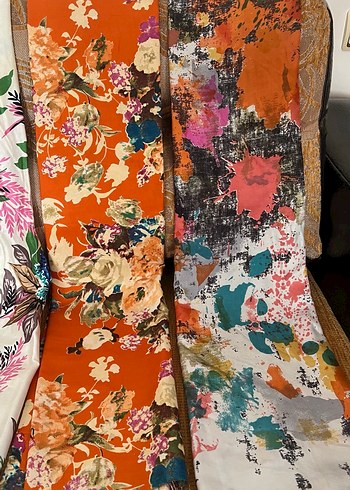 İPEKEVİ DESENLİ ŞAL - Görsel 5