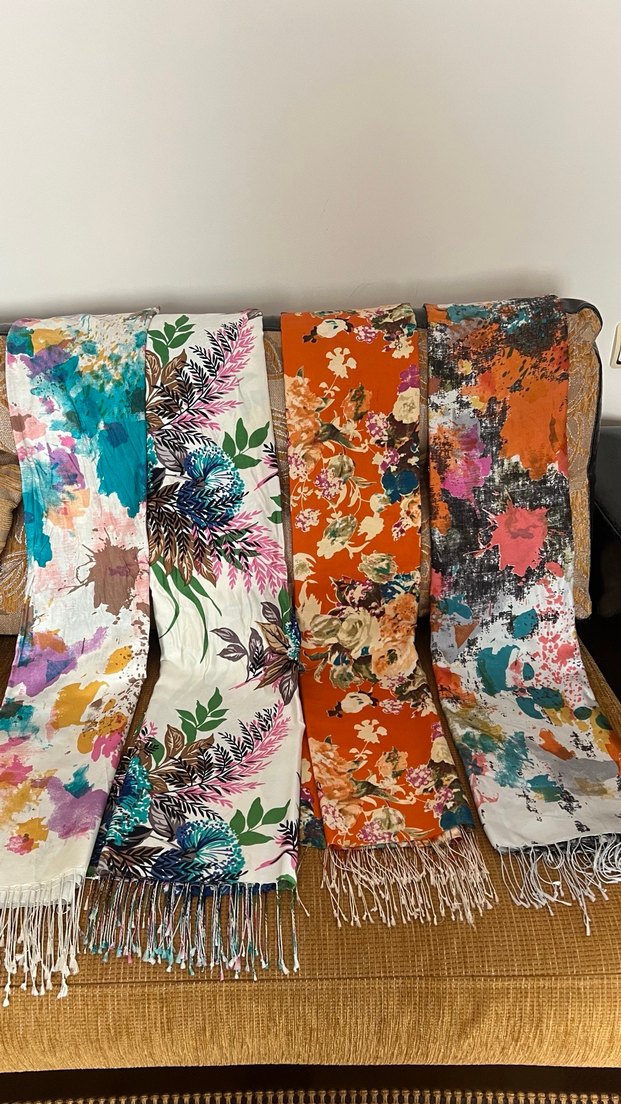 İPEKEVİ DESENLİ ŞAL - Görsel 2