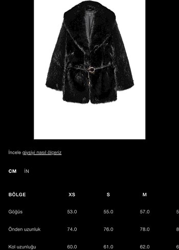 ZARA KEMERLİ SUNİ K.ÜRK KABAN - Görsel 7