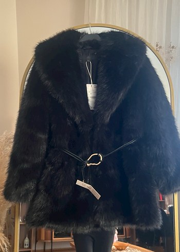 ZARA KEMERLİ SUNİ K.ÜRK KABAN - Görsel 8