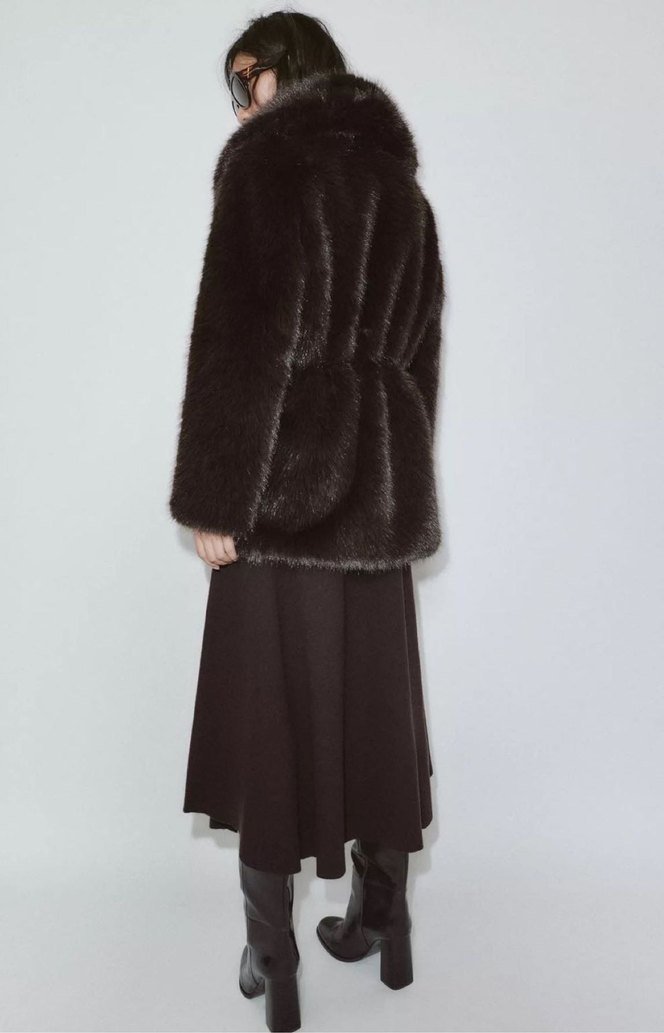 ZARA KEMERLİ SUNİ K.URK KABAN - Görsel 3