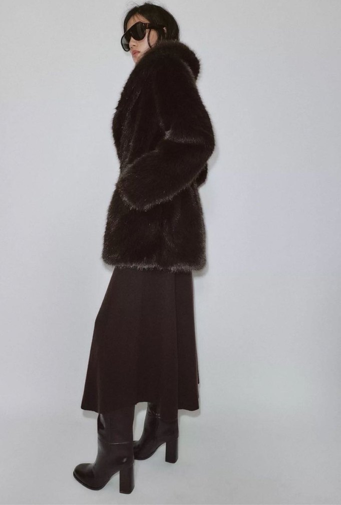 ZARA KEMERLİ SUNİ K.URK KABAN - Görsel 2