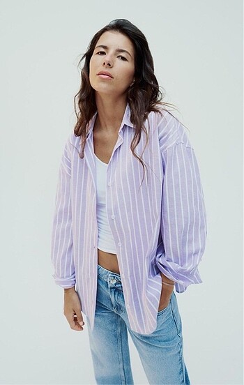 ZARA OXFORD POPLİN GÖMLEK