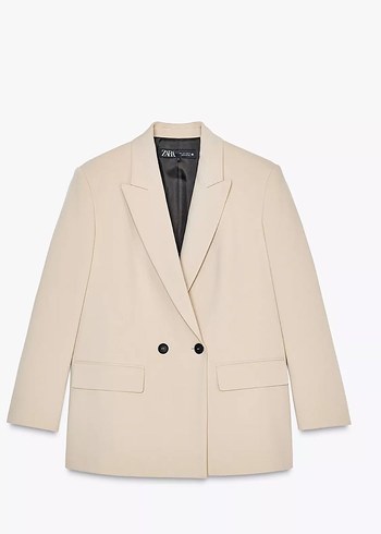 ZARA VİRAL KRUVAZE BLAZER CEKET