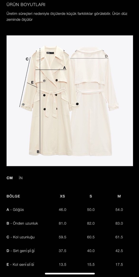 ZARA KEMERLİ KISA TRENÇKOT - Görsel 5